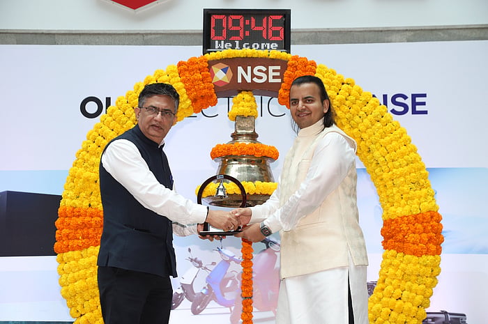 Ola Electric's 20% rally on IPO debut makes investors richer by ₹6,704 cr